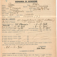 Scheda Anrp del prigioniero