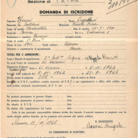 Scheda Anrp del prigioniero