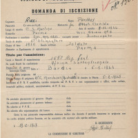 Scheda Anrp del prigioniero