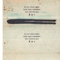 Retro lettera