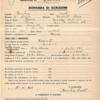 Scheda Anrp del prigioniero 