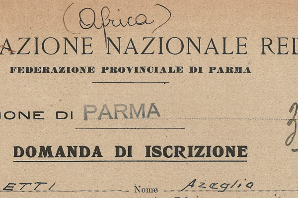 La federazione parmense dell'Associazione nazionale reduci della prigionia: storia e archivio
