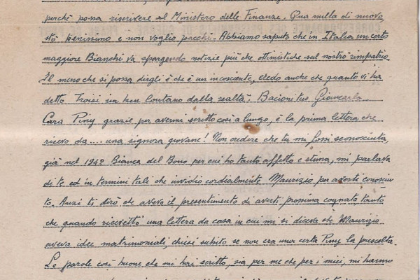 “Il periodo di tempo che va dal 1940 ad oggi ha inasprito il mio carattere fino a farmi divenire misantropo”