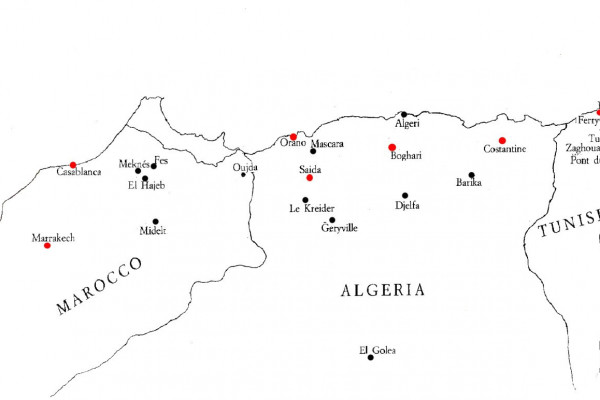 I campi di prigionia francese di Saida e Boghari in Algeria